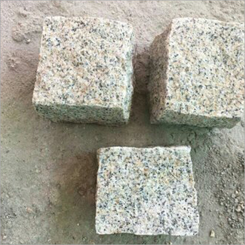 Granite Flooring Cobblestone - Grey Granite, 4x4, 6x6, 8x8 Inch Sizes | 2-4mm Thickness, Natural Stone Finish for Elegant Interiors