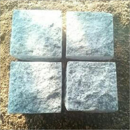 White Granite Cobblestone - 4x4, 6x6, 8x8 Inch Sizes | Natural Granite, Elegant White Color, 2-4mm Thickness