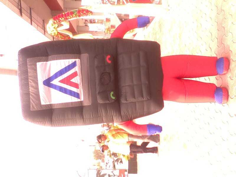 Inflatable Arch - Polyester, Available In Various Sizes | Attractive Design, Durable Construction, Clear And Rotating Display