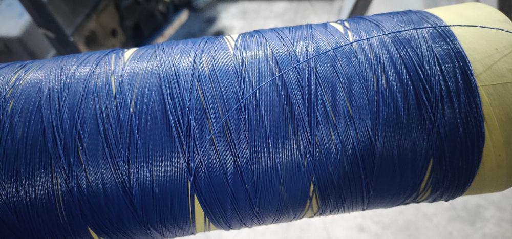 100% Polyester Colored Pvc Coated Yarn For Outdoor Products