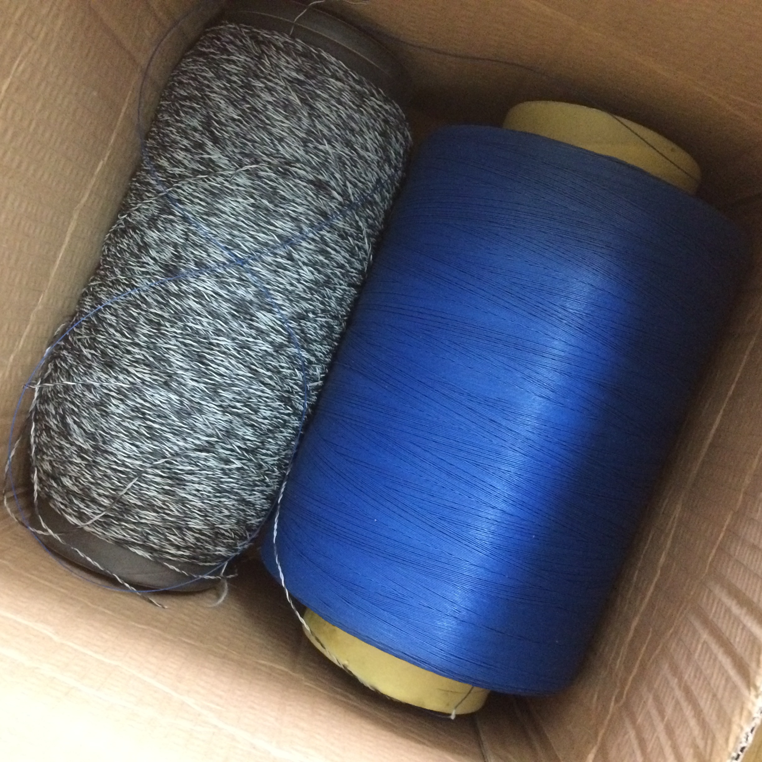 100% Polyester Colored Pvc Coated Yarn For Outdoor Products