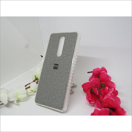 Mobile Cover With Denim Texture