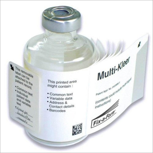 Pharma Bottle Shrink Labels - PVC Material, Custom Shapes & Colors | Pressure Sensitive Adhesive, Tear-Resistant, Laminated for Oil Resistance
