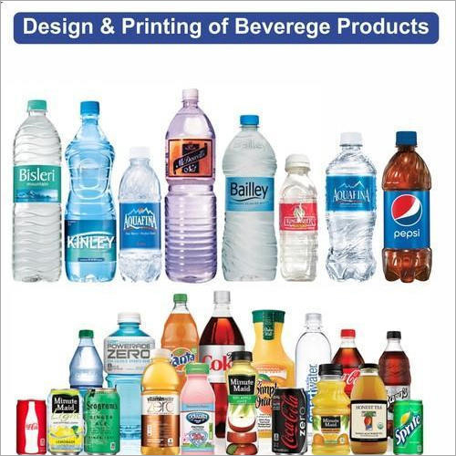Beverages Label - BOPP Material, Pressure Sensitive Adhesive, Various Color Options | High Quality for Commercial Use