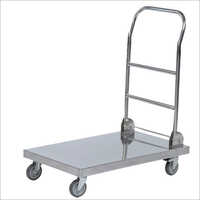 एसएस प्लेटफार्म ट्रॉली