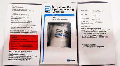 Icupenem - 500 Mg Injection | Liquid Form, Store In Dry Place
