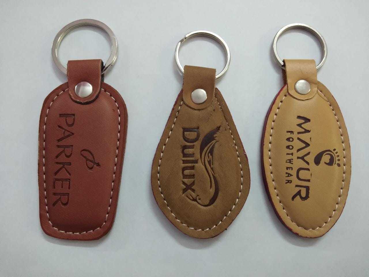 Leather Keychain