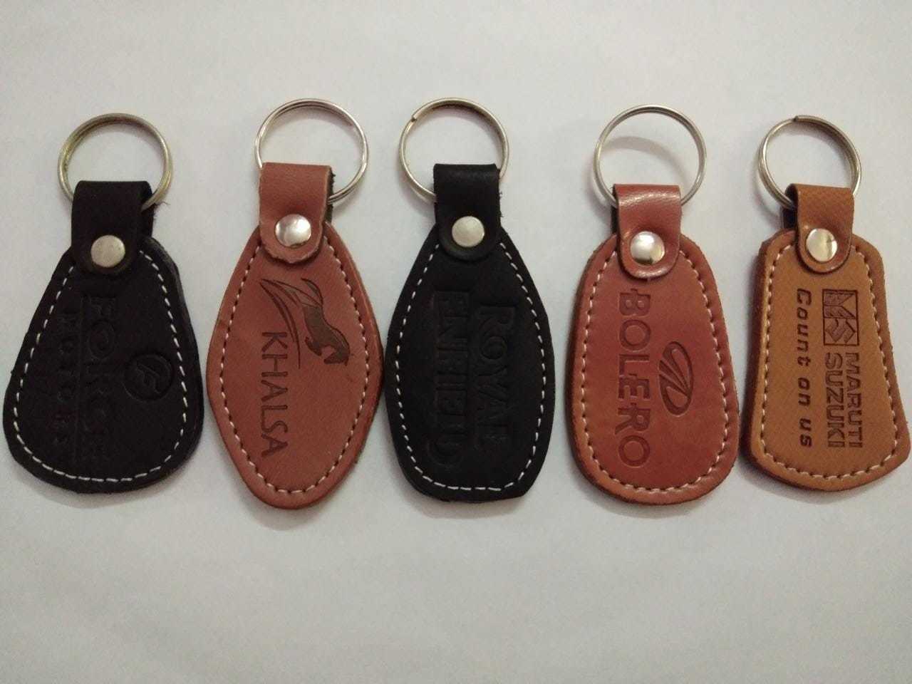 Leather Keychain