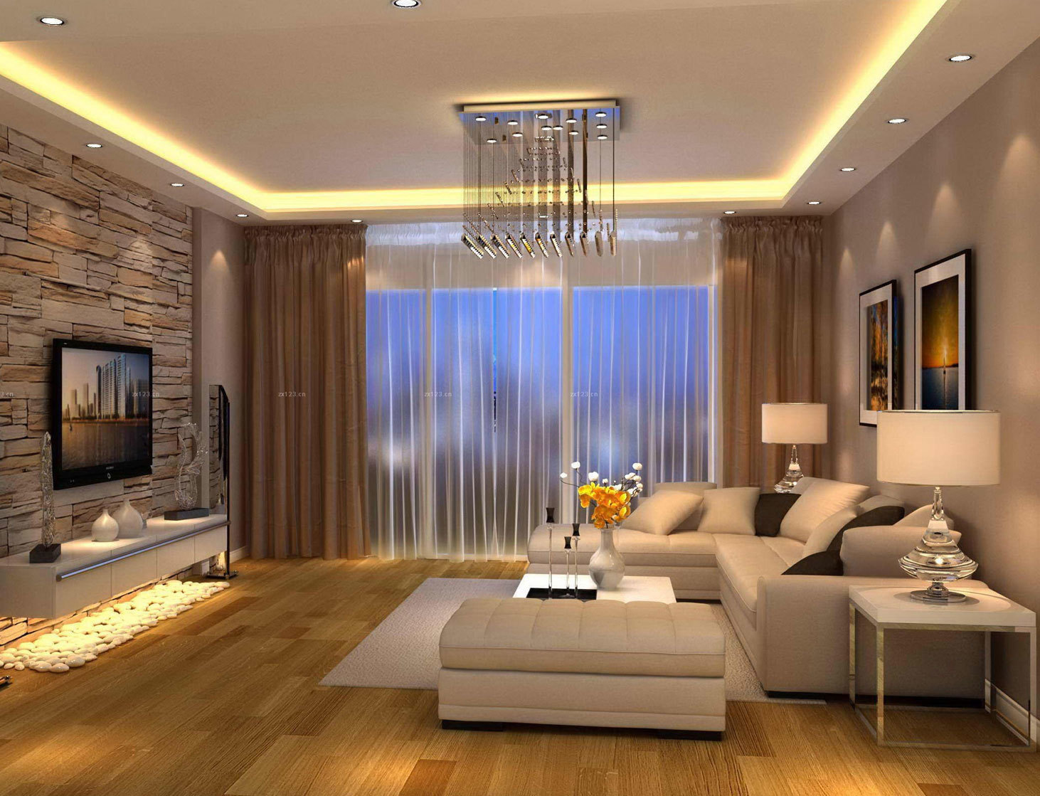 House Interior Designing Service - Residential, 3d Visualization, Modern Design | Features: Aesthetic Design, Budget Management, Client Collaboration, Space Optimization, Material Selection, Revisions Up To 3, Completion In 8-12 Weeks