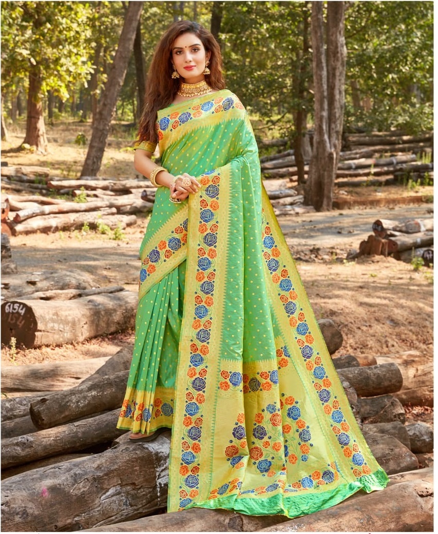Multi Paithani Silk Arshiya