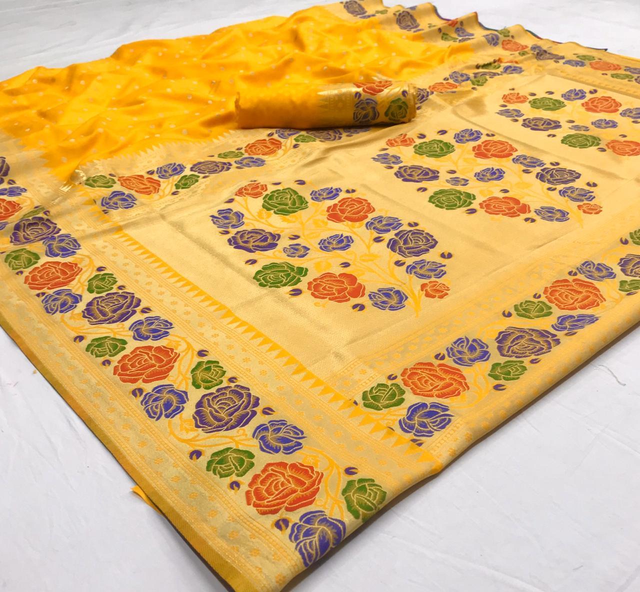Multi Paithani Silk Arshiya