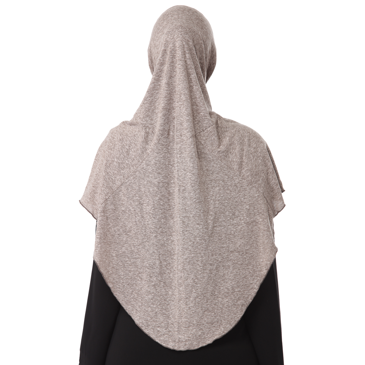 Azeezah Hijab - Poly Cotton Mix, Sizes S-xxl, Colors Black, Olive Green, Grey, Maroon | Breathable, Easy To Wash, Comfortable Fitting