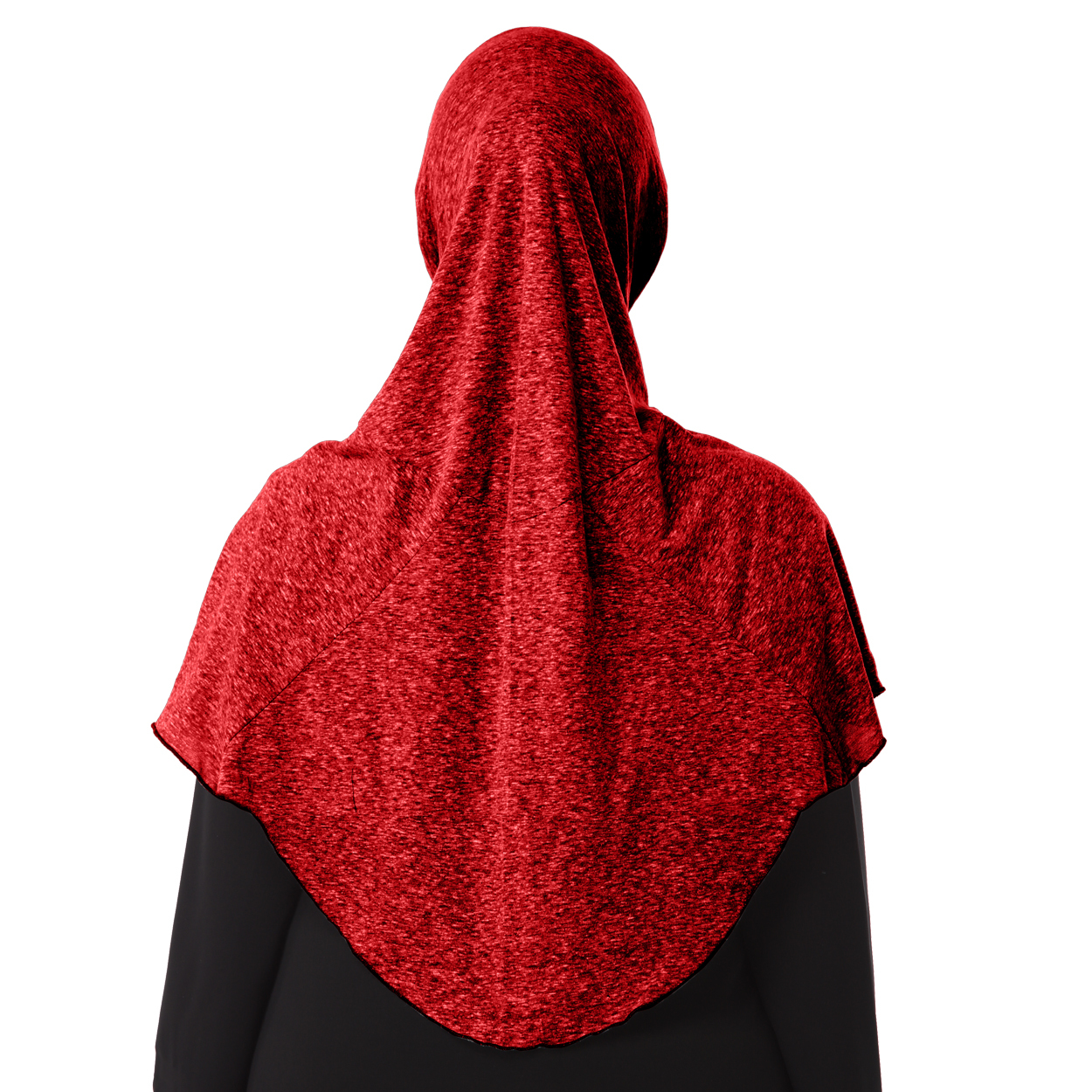 Azeezah Hijab - Poly Cotton Mix, Sizes S-xxl, Colors Black, Olive Green, Grey, Maroon | Breathable, Easy To Wash, Comfortable Fitting