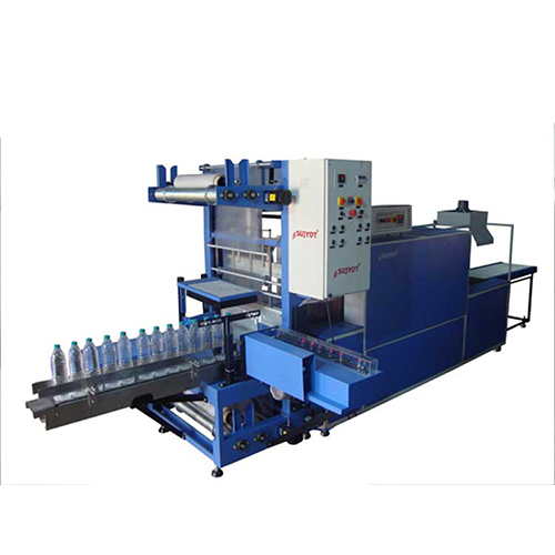 Shrink Wrapping Machine - Steel, 2m x 1m x 1.5m, 3kW, 500kg, 220V | Ideal for Shrink Wrapping Bottles and Cans with Polyolefin Film