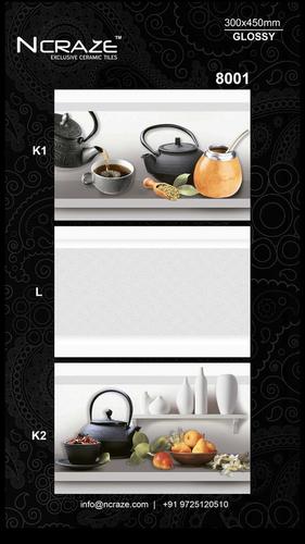 350x450 Digital Kitchen Wall Tiles