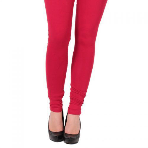 Red Ladies Churidar Leggings