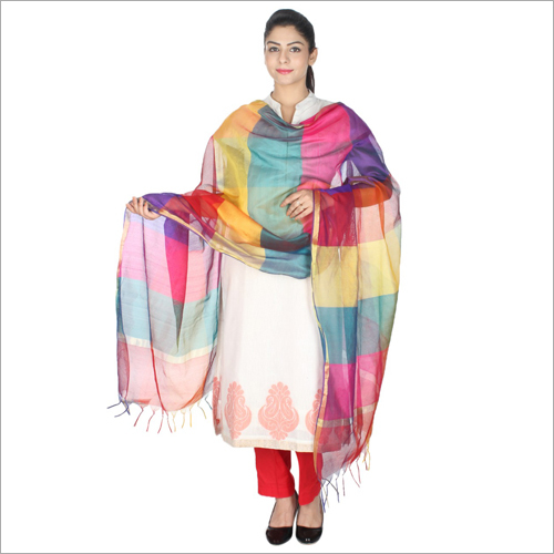 Multicolor Ladies Designer Dupatta