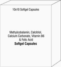 मिथाइलकोबालामिन कैल्सीट्रियोल कैल्शियम कार्बोनेट विटामिन बी 6 और फोलिक एसिड