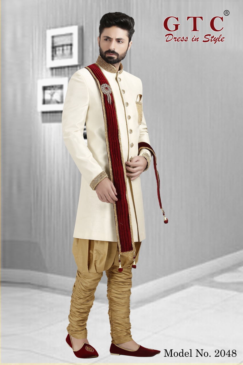 2048 Classic Sherwani Age Group: 16-50
