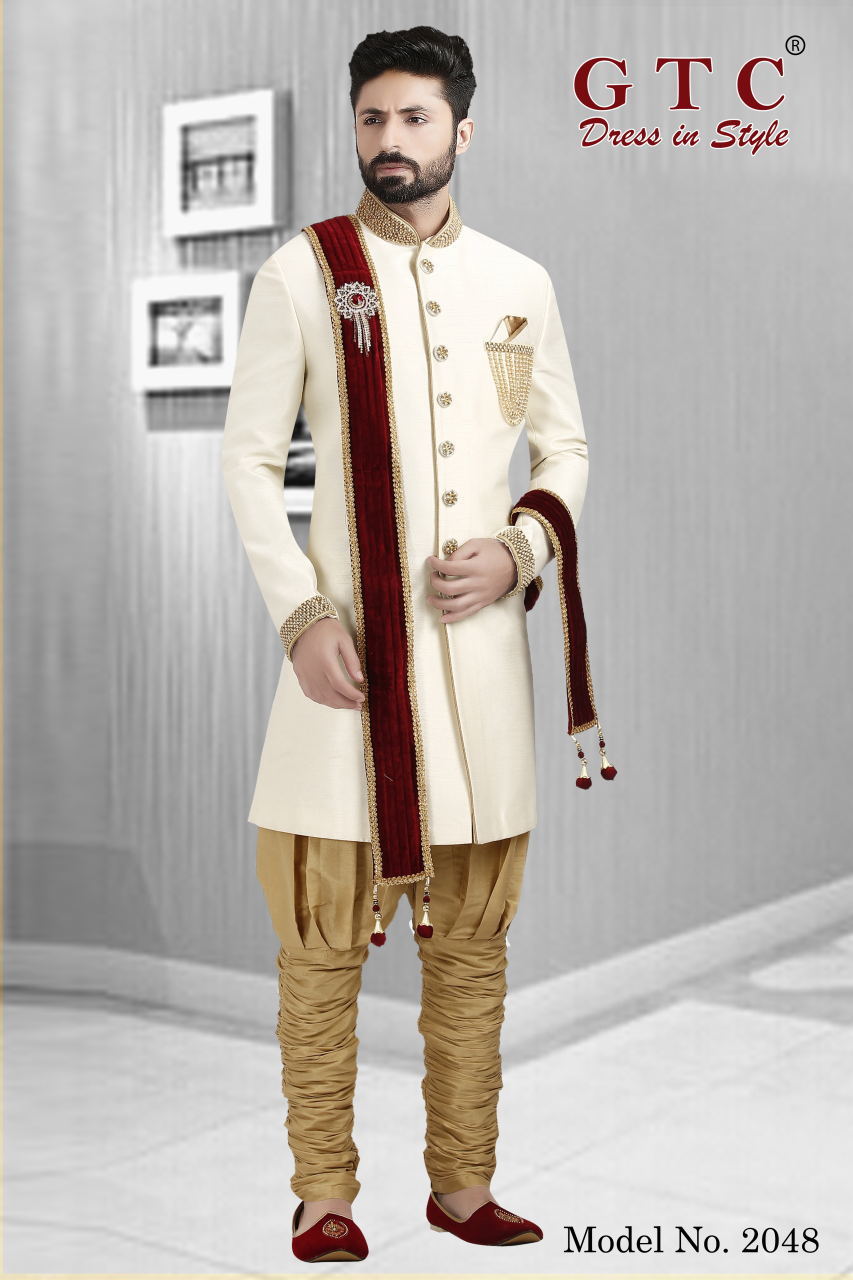 2048 Classic Sherwani Age Group: 16-50