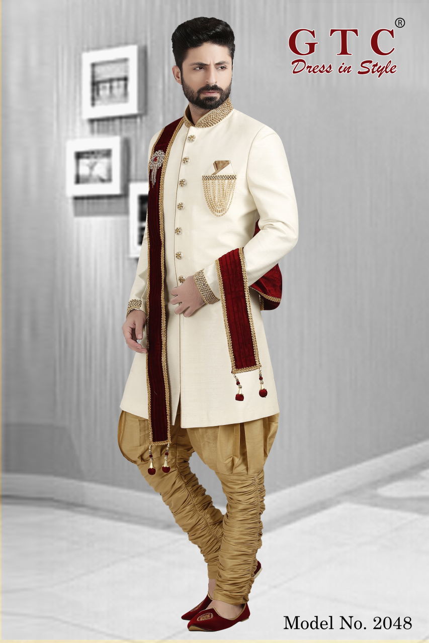 2048 Classic Sherwani Age Group: 16-50
