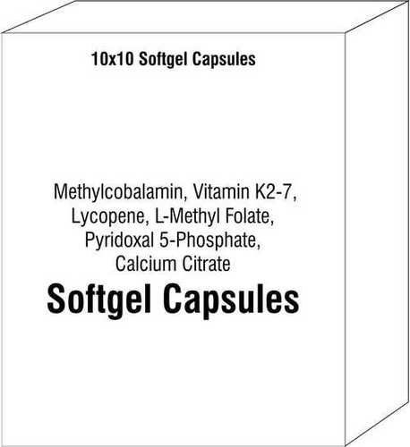 Methylcobalamin Vitamin K2-7 Lycopene L-Methyl Folate Pyridoxal 5 - Phosphate Calcium Citrate