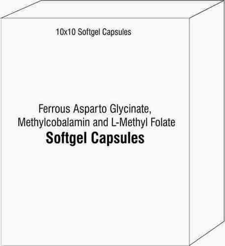 Ferrous Asparto Glycinate Methylcobalamin and L-Methyl Folate