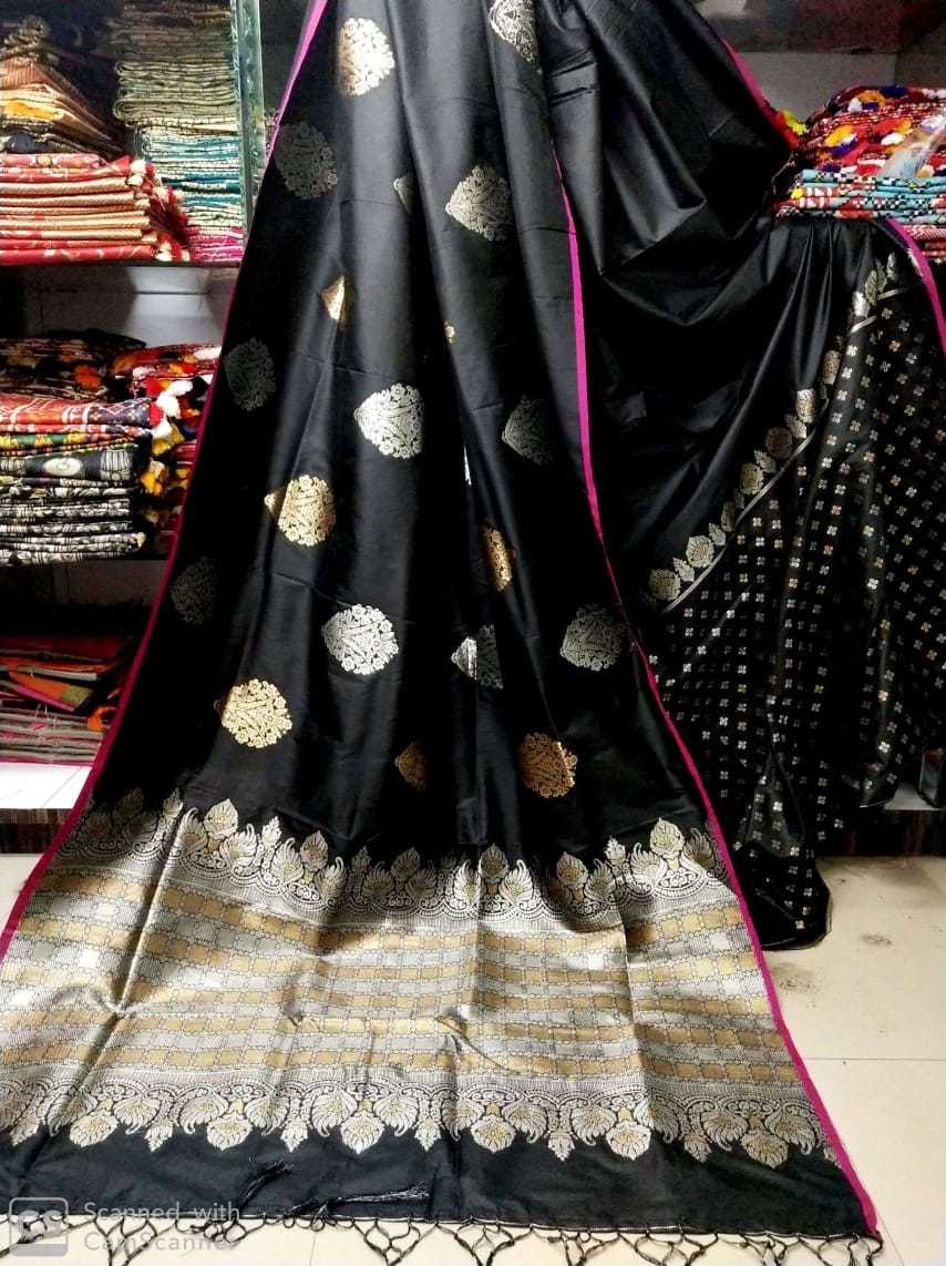 Art Silk Banarasi Fancy Saree - 6.3 Meters With Blouse Piece, Multi Color Jacquard Weaving Work, Zari Work For Women, Ideal For Casual And Festive Occasions