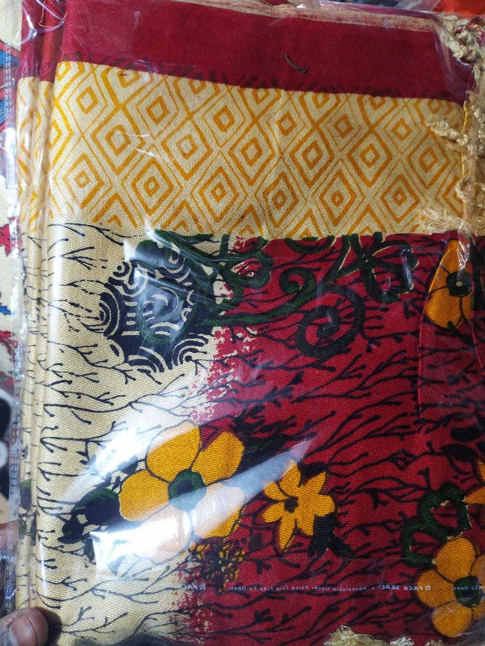 Satin Print Stoles - 28x72 Inch | Wool & Silk Multi Floral Designs, Elegant Decoration For Any Look