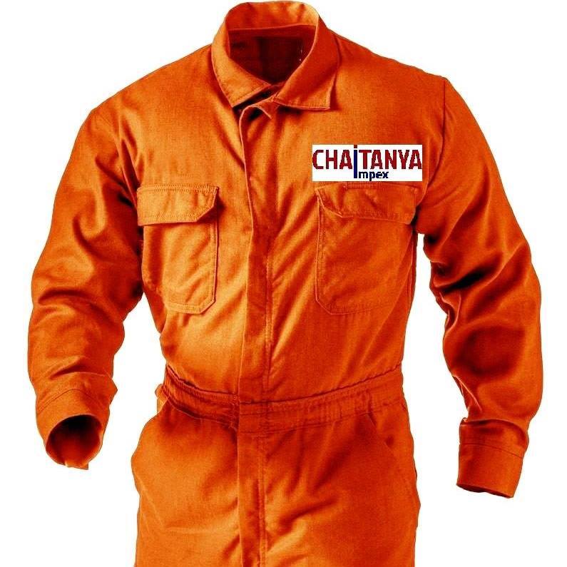 Cotton Coverall - 100% Cotton Fabric, Full Sleeve, Elasticized Waistband | Four Functional Pockets, Customized Logo Available, Modern Twill Style, Available In Various Colors