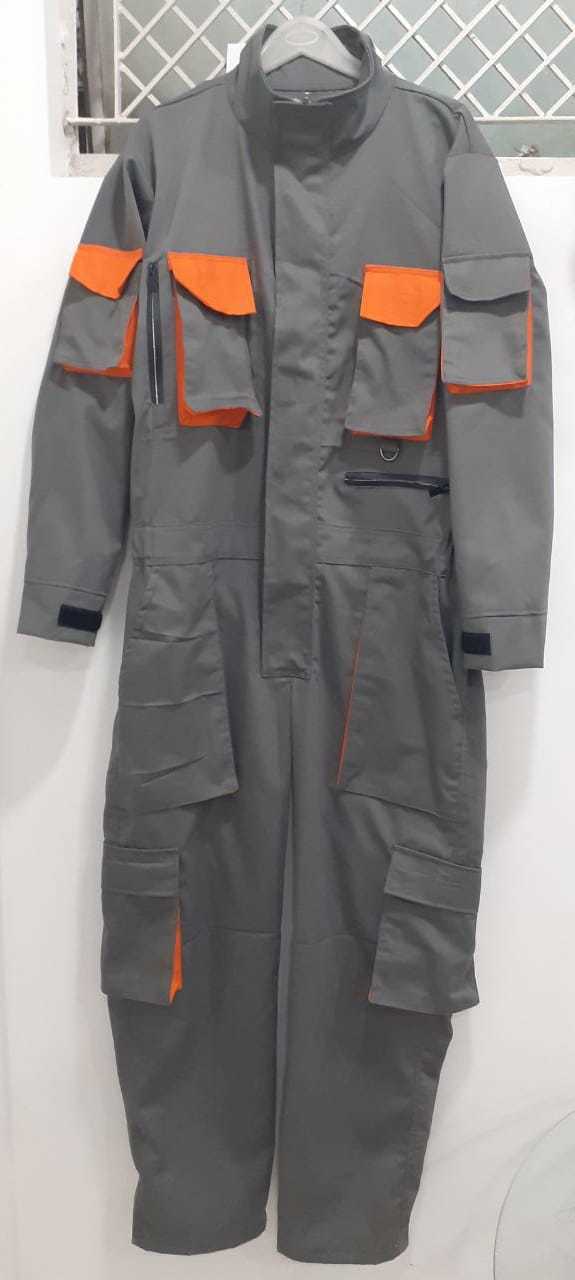 Cotton Coverall - 100% Cotton Fabric, Full Sleeve, Elasticized Waistband | Four Functional Pockets, Customized Logo Available, Modern Twill Style, Available In Various Colors