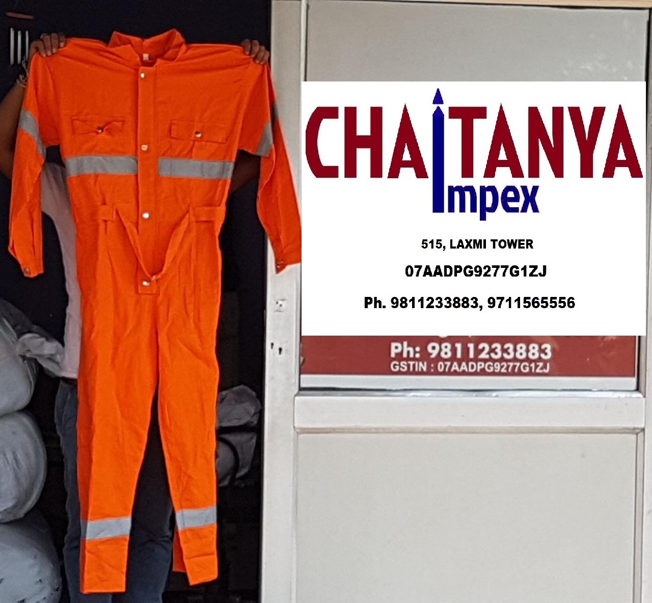 Cotton Coverall - 100% Cotton Fabric, Full Sleeve, Elasticized Waistband | Four Functional Pockets, Customized Logo Available, Modern Twill Style, Available In Various Colors