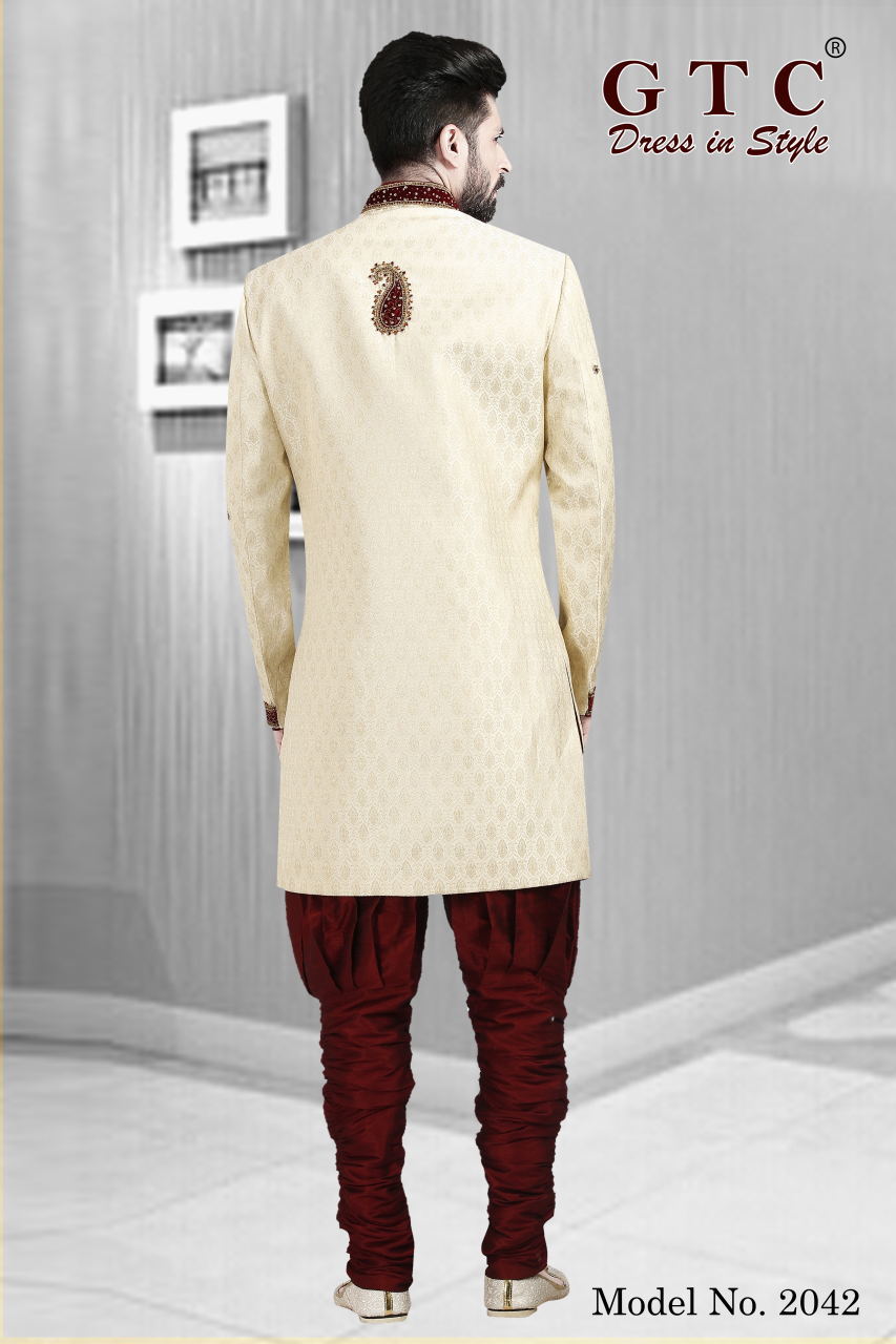 2042 Classic Sherwani Age Group: 16-50