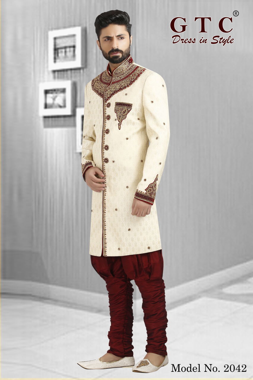 2042 Classic Sherwani Age Group: 16-50