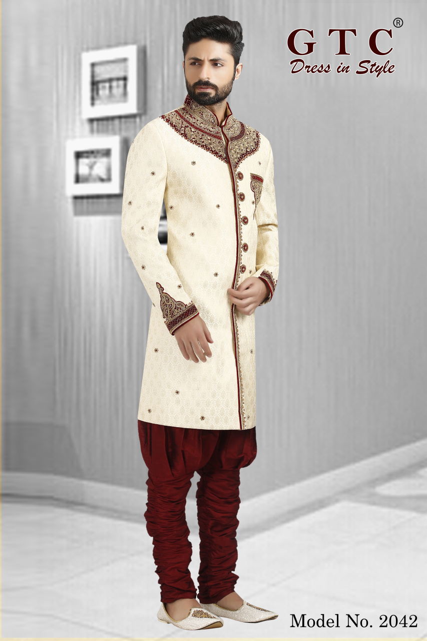 2042 Classic Sherwani Age Group: 16-50