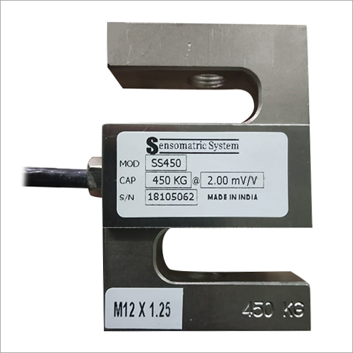Load Cell - 450KG Capacity, Polished MS Finish | Durable and Reliable Performance