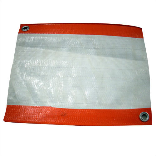 Laminated Tarpaulin Sheet - Polyethylene, 150 GSM, White | Waterproof, Woven Technique, Ideal for Covering and Storing Materials