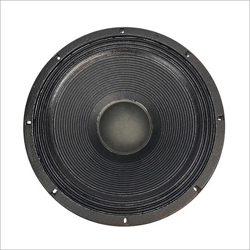 Car Audio Speaker - Aluminum, 12 Inches, Black | 4 Ohms, 90db Sensitivity, 50hz-20khz Frequency Response, 100w Power Handling, Portable For Indoor & Outdoor Use