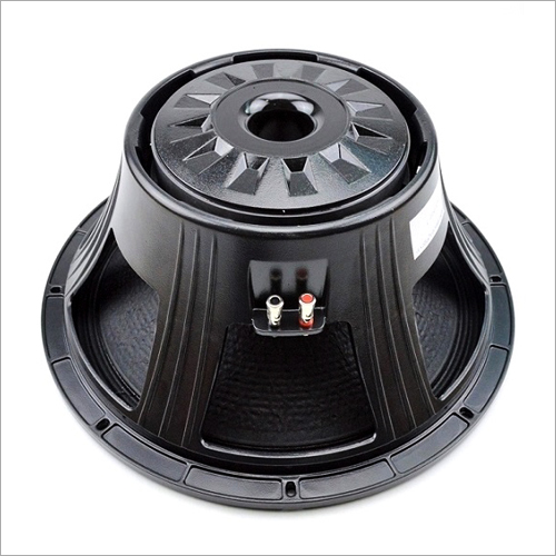 Car Audio Speaker - Aluminum, 12 Inches, Black | 4 Ohms, 90db Sensitivity, 50hz-20khz Frequency Response, 100w Power Handling, Portable For Indoor & Outdoor Use
