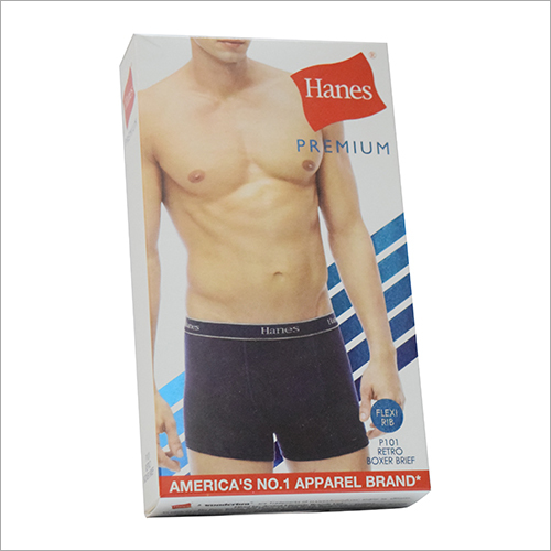 Undergarment Packaging Box - Premium Grade Raw Material, Rectangular Design | Protects Against Dirt And Dust During Transit