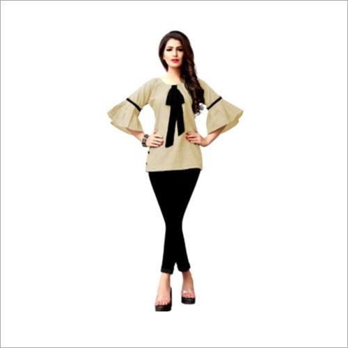 Yelloe Ladies Designer Top
