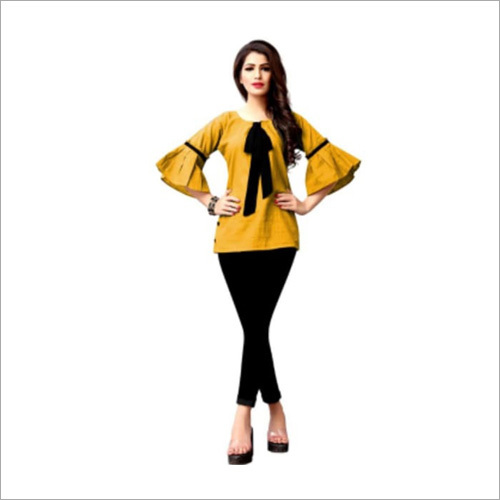 Yelloe Ladies Designer Top