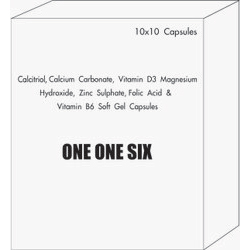 Calcitriol Calcium Carbonate Vitamin D3 Magnesium Hydroxide Zinc Sulphate folic Acid and Vitamin B6