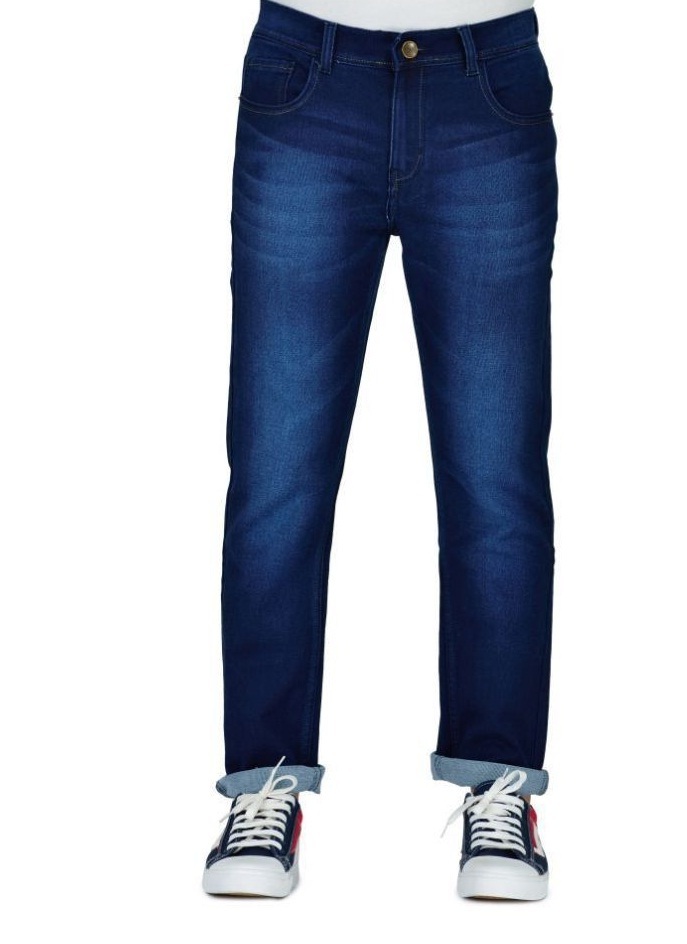 Mens Jeans - Denim Fabric, Waist Size 26-36 | Regular Fit, Cool Dry, No Fade, Washable, Suitable For All Seasons, Easy Access Pockets