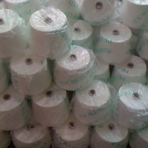 Raw White 24ne Polypropylene Spun Yarn For Weaving