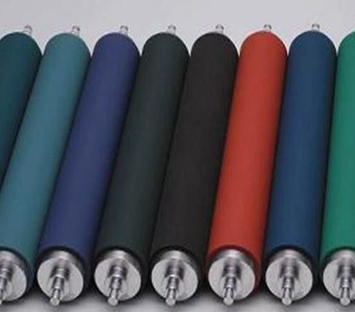 Natural Industrial Rubber Rollers