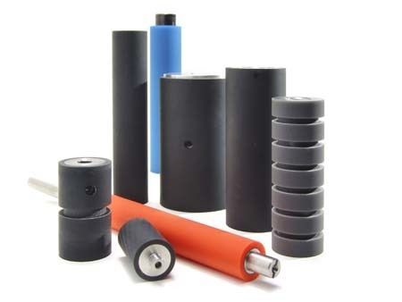 Natural Industrial Rubber Rollers