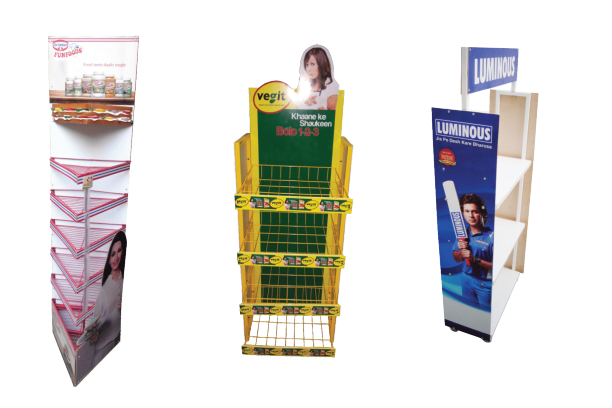 Promotional Display - Pvc Customized Size All Colors | Logo Display Capability Versatile For Advertising Stands