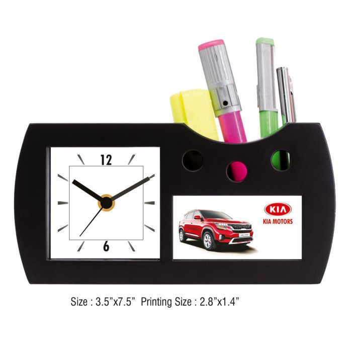 Pen Stand - Wooden / Pvc / Metal | Customized Size, Versatile Promotional Use For Advertising, Dealers & Writing Accessories
