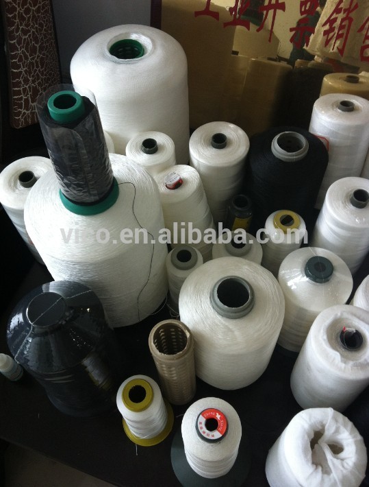 210d/3 Polyester High Tenacity Yarn - Color: Raw White And Colored